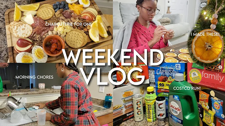 weekend vlog: slow mornings, making dried orange o...