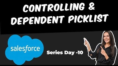 Controlling as a Checkbox or picklist and Dependent as a picklist or multi-select picklist