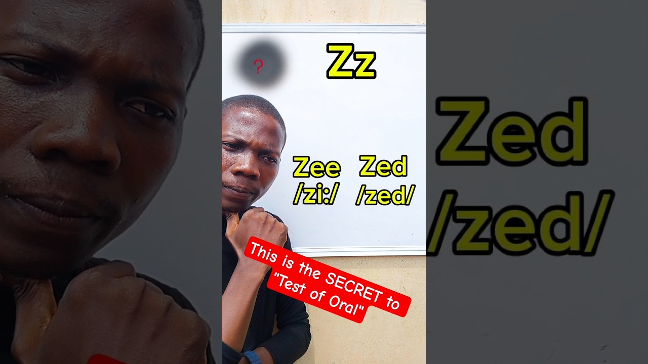 Are you saying "Letter Zee" or "Letter ZED"? 🤔 