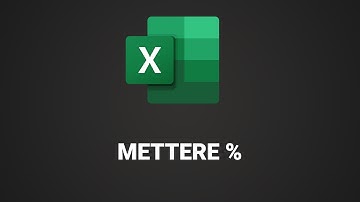Come mettere la Percentuale in Excel (fare calcolo percentuale)