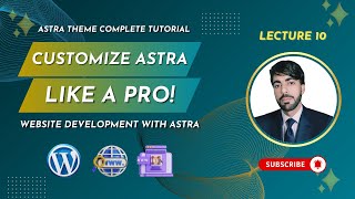 Full 10. Astra Theme Customization in WordPress | Beginner’s Guide to Themes P_02 News