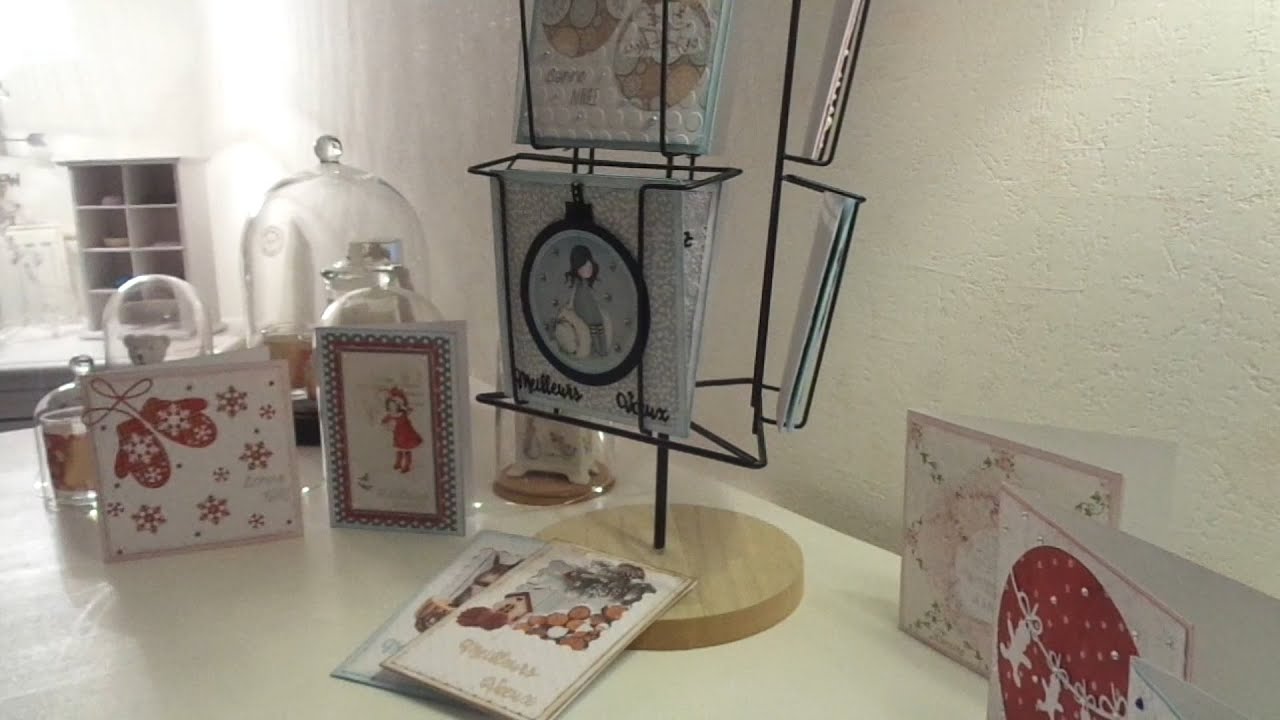 CARTES DE BONNE ANNEE / VOEUX / SCRAPBOOKING