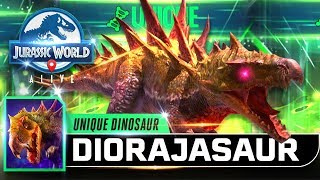 Diorajasaur The Invincible Superhybrid Unique Unlocked Juric World Alive 侏羅紀世界Alive
