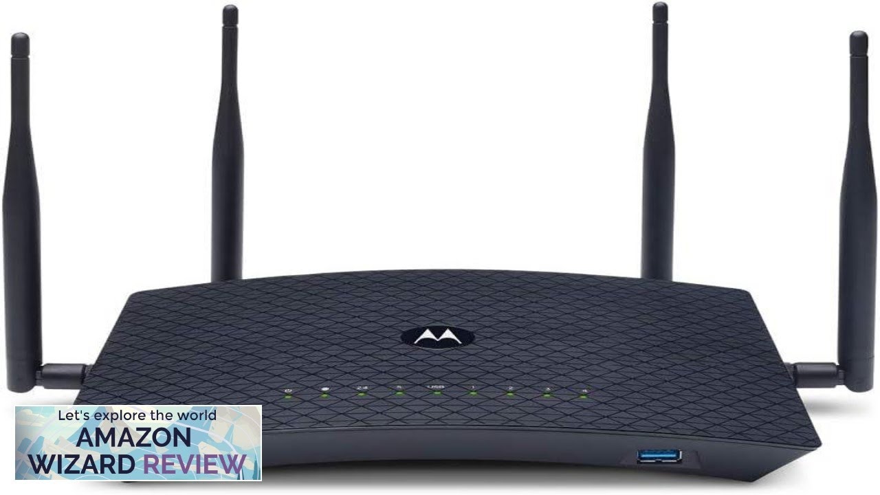 Motorola Router Models Motorola AC2600 4x4 WiFi Smart Gigabit Router with Extended Range Model ...