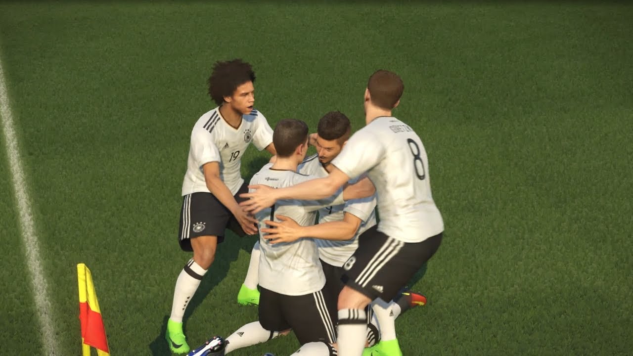 PES 2017 FIFA Confederations Cup 2017 Final (Germany vs Portugal Gameplay)