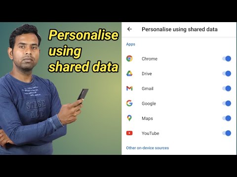 How to check Personalise using shared data?