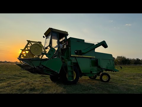 Комбайн John Deere 952 1982 - видео 1