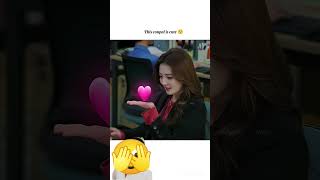 Office romance 🤤🩷 | Hello, I'm at Your Service || You From The Future | #cdrama #shorts #fyp