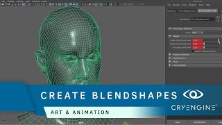 How to create Blendshapes in Maya for CRYENGINE | Art & Animation