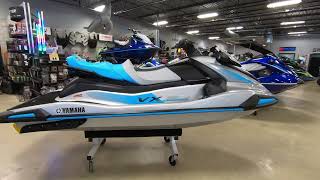 New Silver 2024 Yamaha WaveRunner VX Cruiser Personal Watercraft
