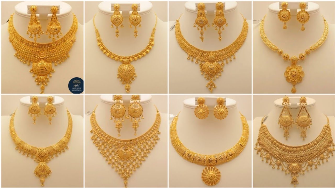 50 Latest Gold Necklace Design l Trendy Gold Necklace Ideas l Stylish Gold Necklace Collection 