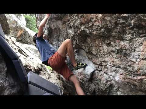 Beta Video for climb Crimping Matters v10, Guanella Pass