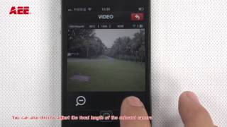 AEE Technology: App Interface Introduction