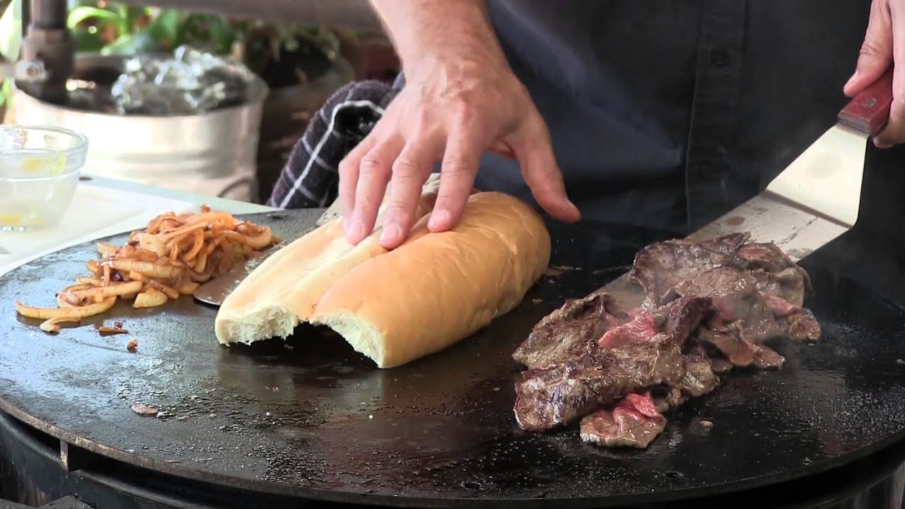 SoCal Cheesesteak Sandwich on the MoJoe Griddle! (Video Recipe)