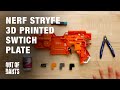 Stryfe 3D printed switch plate