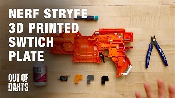 Stryfe 3D printed switch plate