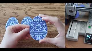 Celebrity 3D Printed Easter Eggs – Purple & White Decoration 🐣✨ Profile
