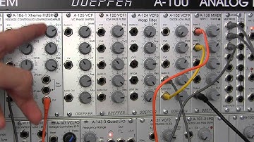 Doepfer A102 Diode Filter- Comparing other filters Part Three