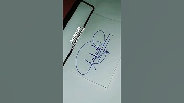 Aakash name signature style comment your name and subscribe this channel#signature#art#viral#shorts