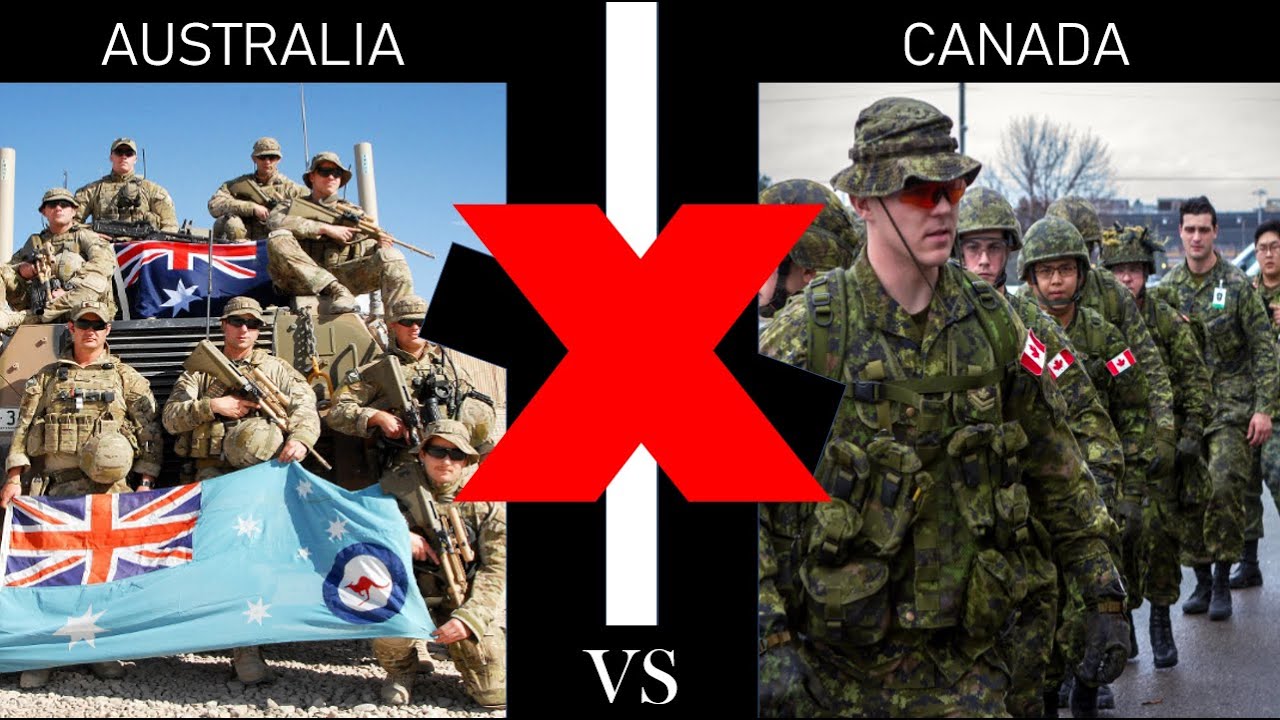 Australia vs Canada Military Power Comparison 2023 | Xversus Military