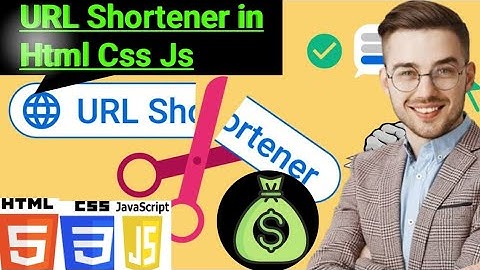 Make URL Shortener Earning  Website  in Html Css Javascript |Full Lecture with Source Code  Project