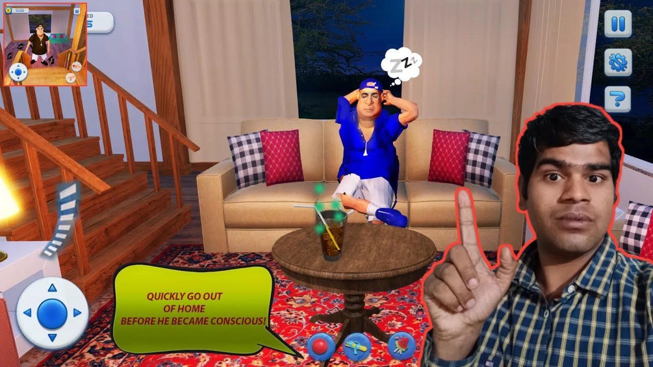 Scary Dark 3d Neighbor Riddle Gameplay