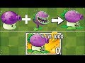 Fume-Chomper LEVEL 1000 Power-Up! in Plants vs Zombies 2