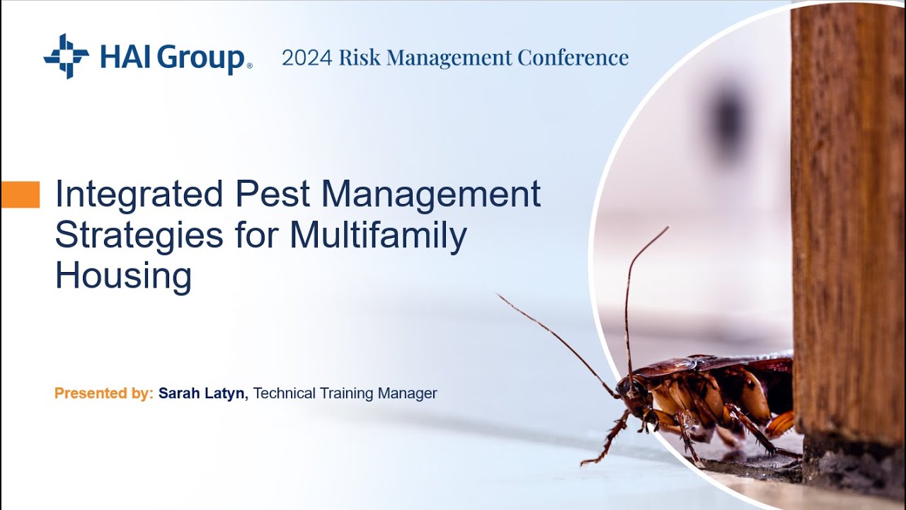2024 Risk Conference Replay: Integrated Pest Management Strategies for ...