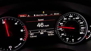 2015 Audi A6 TDi 0-60 MPH 0-100 KMPH
