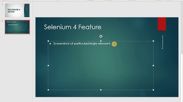 Selenium 4 - Learn the new version.