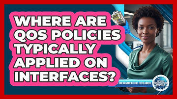 Where Are QoS Policies Typically Applied On Interfaces?
