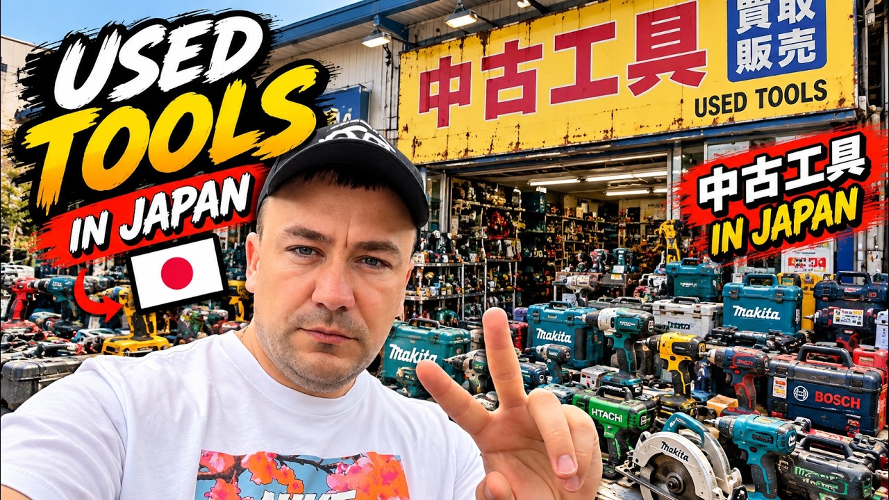 Магазин б/у инструмента в Японии! / Used tools in Japan