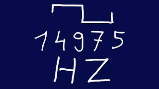 14975 hz square