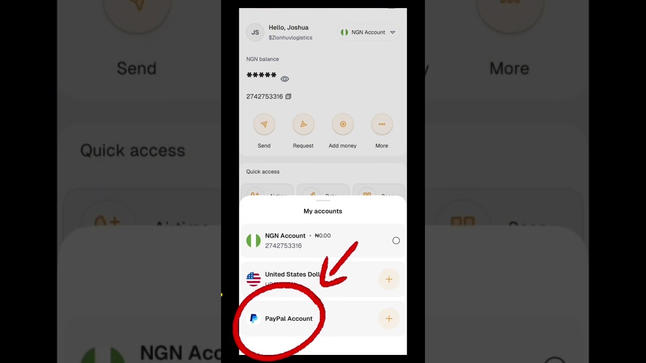 Регистрация в PayPal Nigeria, соответствующая условиям сотрудничества с Paga.