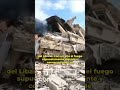 Niños y familias huyen en pánico tras bombardeos en el sur del Líbano