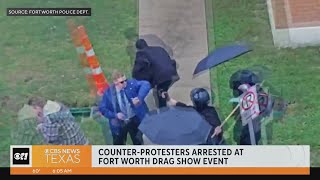 Fort Worth PD releases video of incident outside drag show