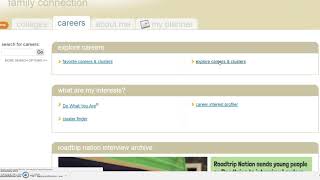 Naviance Careers Tab