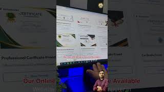 Certificate Design with AI | Free AI Prompt Website for Graphic Design Hindi #shorts #pc #viral