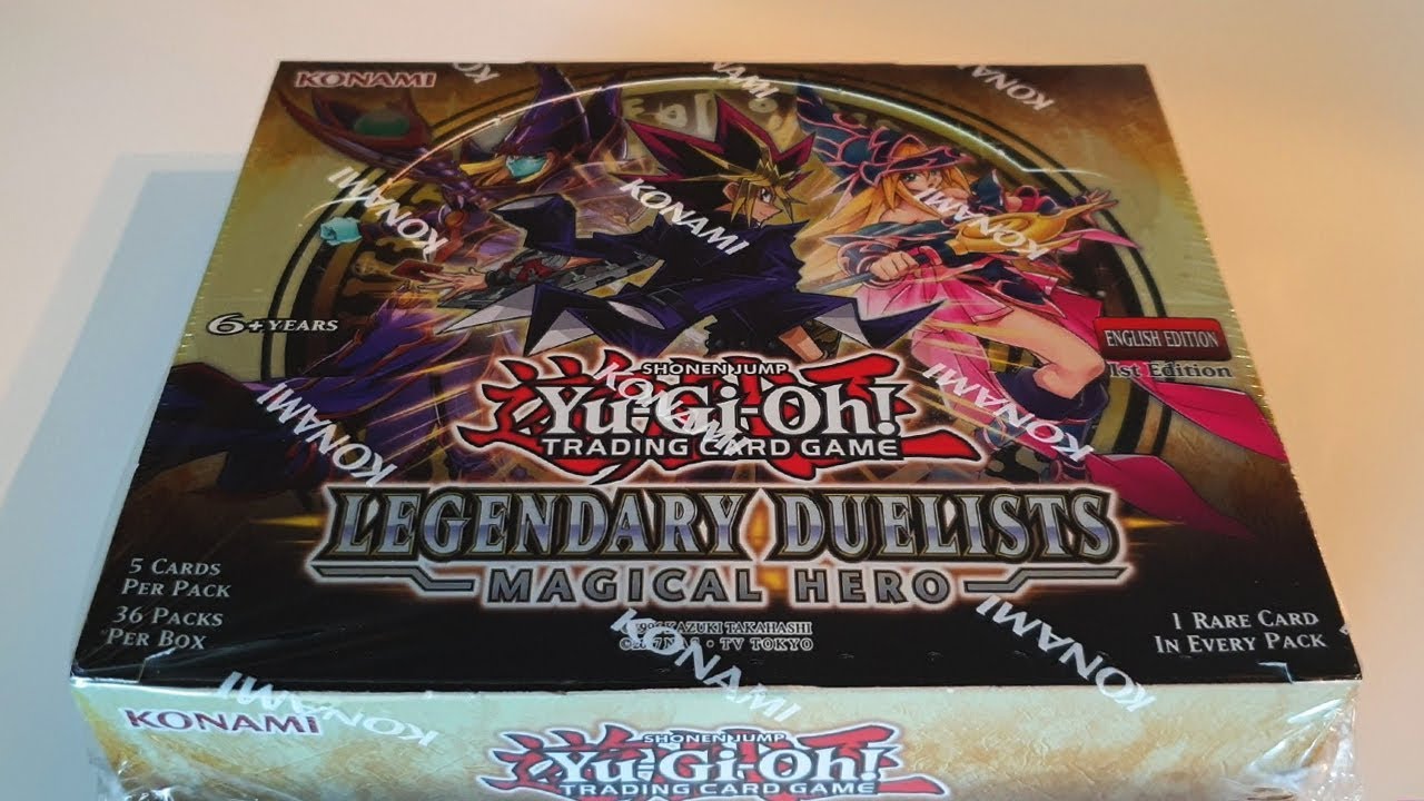 yugioh magical hero booster box Amazon.com: Yugioh Legendary Duelists Magical Hero Booster Box 1st Edition  : Toys & Games main image 1