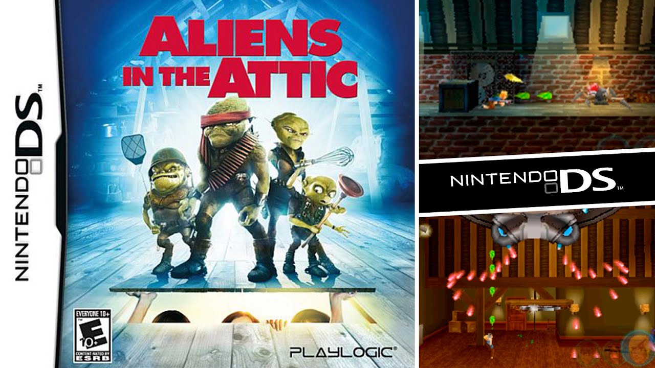 Aliens in the Attic (Nintendo DS) - YouTube