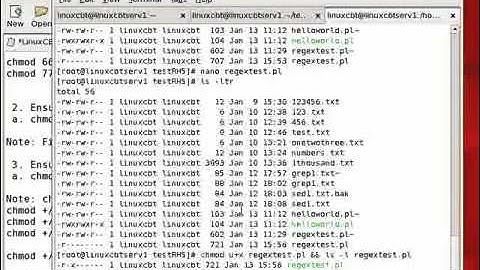 Redhat Enterprise linux 5 File Permission Part2   YouTube