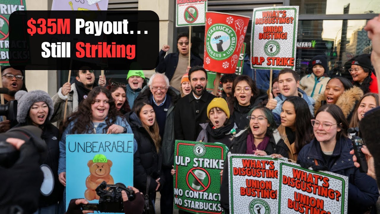 Starbucks Chaos: $35M Payout, Strikes, and an Out-of-Touch CEO