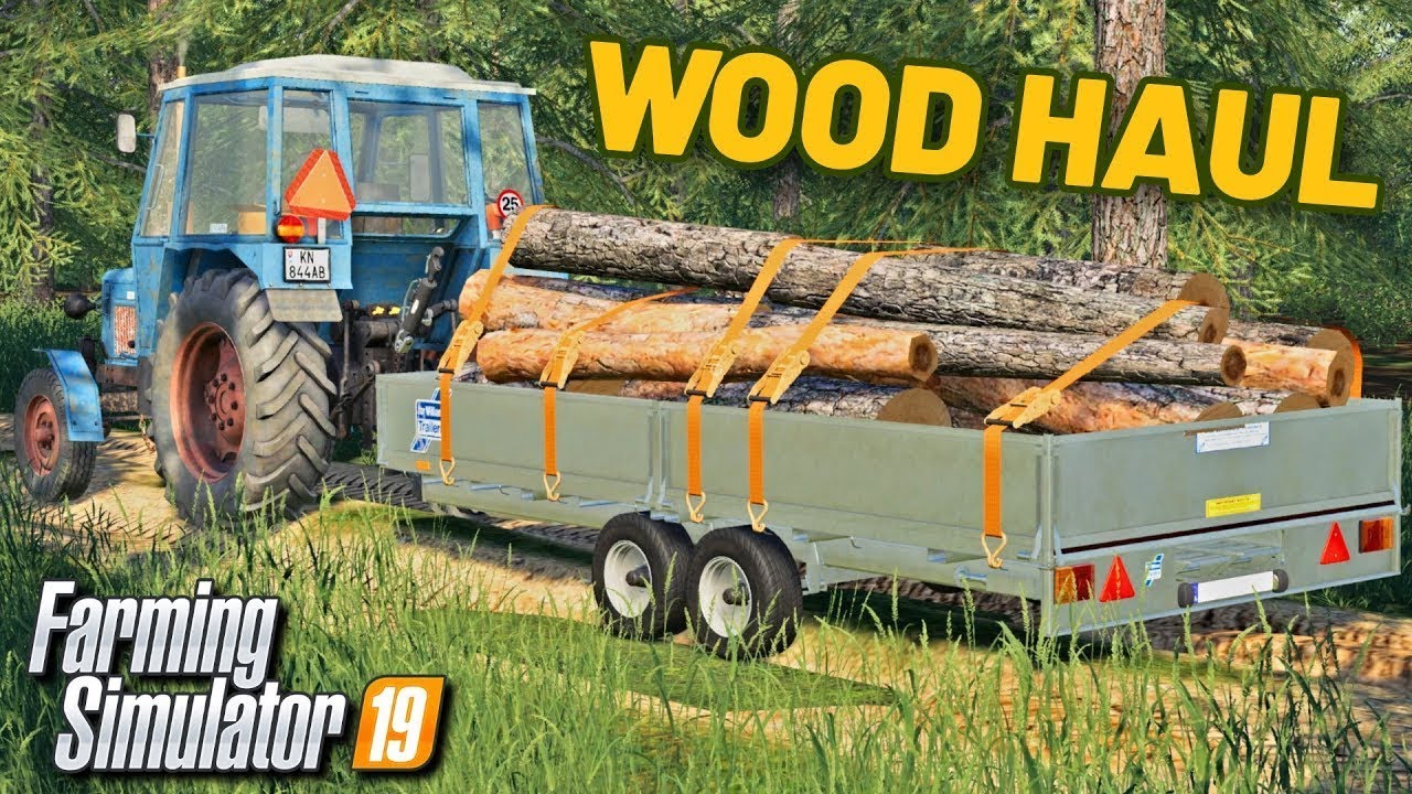 FS19| hauling wood starting from scratch