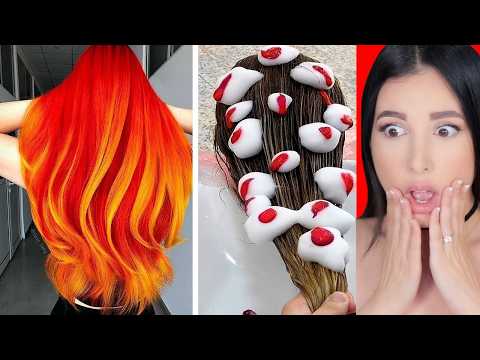 MOST INCREDIBLE HAIR TRANSFORMATIONS - 1 HOUR | Mariale