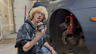 Full Walk Through on changing 03-11 Saab 9-3 Front Wheel Bearing 