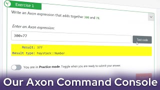 Introducing our Axon Command Console - Fantom Factory