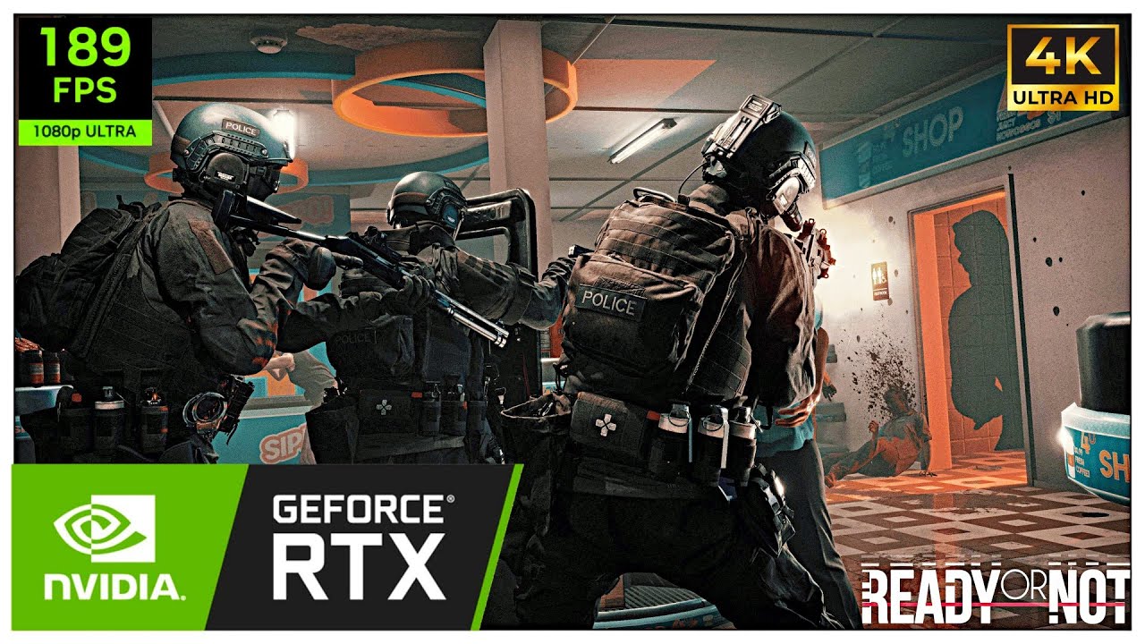 Ready or Not LSPD Bundle RTX 4060 TEST i512400F MAX