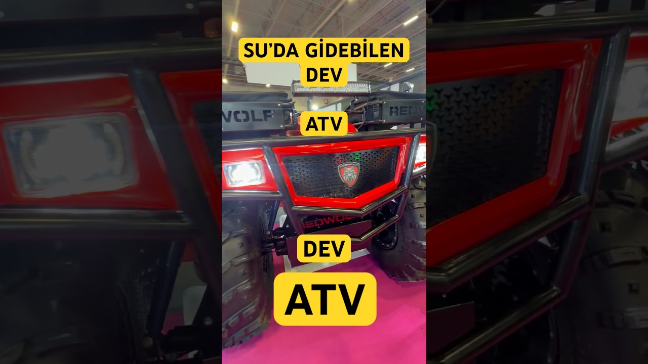 DEV ATV DENİZDE GÖLDE SU’Da GİDEBİLİYOR #tekne #balıktaysanözgürsün #fishing #boating #yachtlife