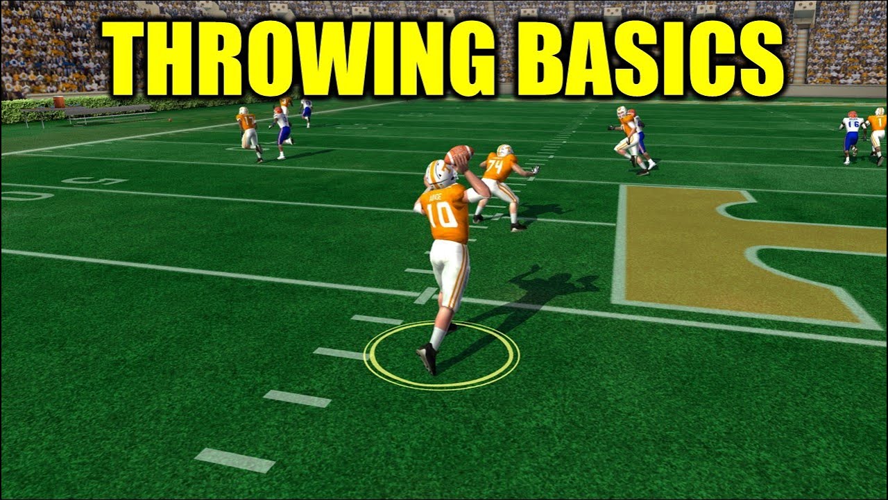 How to Throw the Football NCAA Football 06 YouTube