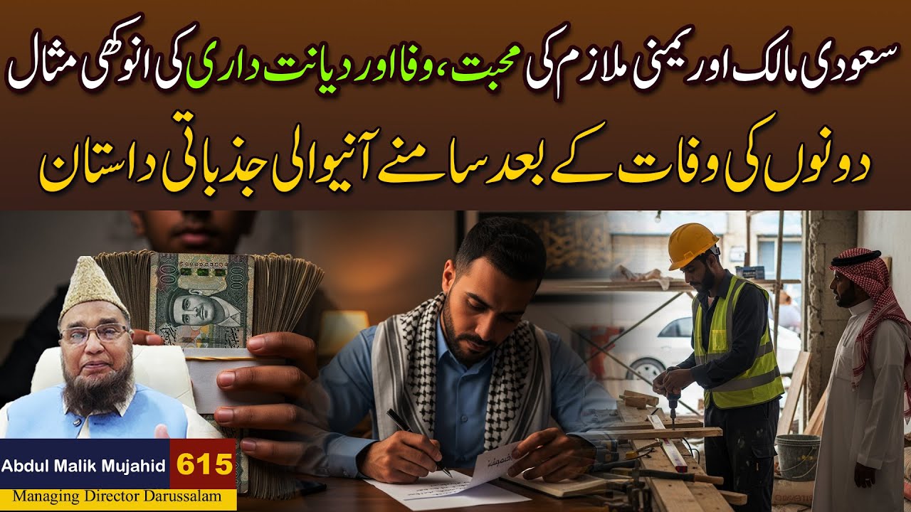 Saudi Malik aur Yemeni Mulazim ki Mohabbat | Wafa aur Dianat Dari ki Anokhi Misaal | Story No 615